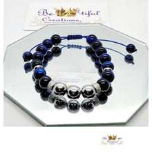Load image into Gallery viewer, Stunning Handmade, Adjustable Natural Stone Luxury Bracelets