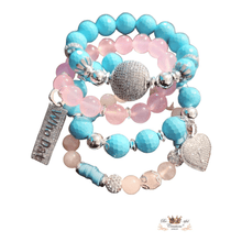 Cargar imagen en el visor de la galería, Pulsera de pila de princesa