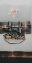 Load and play video in Gallery viewer, Stunning Handmade, Adjustable Natural Stone Luxury Bracelets