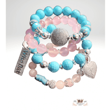 Cargar imagen en el visor de la galería, Pulsera de pila de princesa